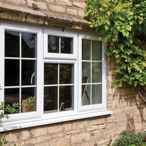 Белое алюминиевое противопожарное окно / серия FRM1169